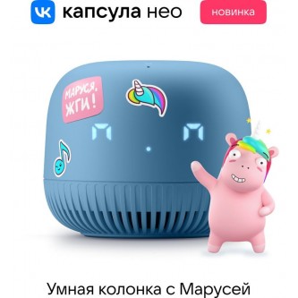 Умная колонка VK Капсула Нео