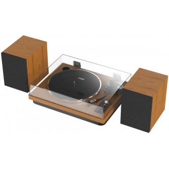 Виниловый проигрыватель Alive Audio SYMPHONY Dark Wood c Bluetooth
