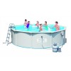 Стальной круглый бассейн 460х120 см Bestway Hydrium с песочным фильтром