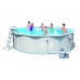 Стальной круглый бассейн 460х120 см Bestway Hydrium с песочным фильтром