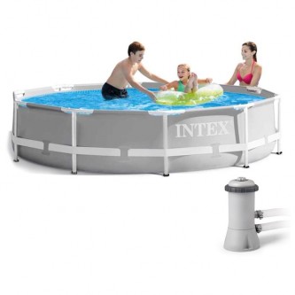 Бассейн каркасный Intex с насосом, 305 х 76 см