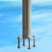 Лестница 4 ступени (у.б.) Emaux NSF415-S AISI-304