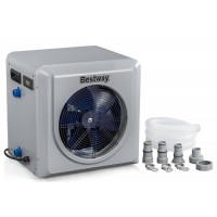 Водонагреватель проточный электрический для бассейна тепловой насос Bestway 4 квт
