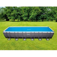 Солнечное покрывало для прямоугольного бассейна 732х366 см (Solar Cover), Интекс (Intex)