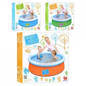 Детский круглый бассейн Fast Set 152х38 см Bestway