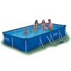 Каркасный прямоугольный бассейн 400х211х81 см Bestway Family Splash + фильтр-насос в комплекте