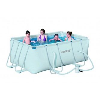 Каркасный бассейн Bestway прямоугольный 287x201x100 см, артикул 56248