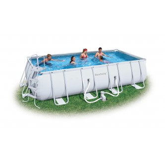Каркасный бассейн Bestway Rectangular Frame 4,88х2,44х1,22м (полный комплект)