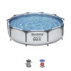 Каркасный бассейн Steel Pro Max 305х76см, 4678л, фил.-насос 1249л/ч