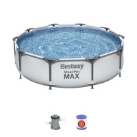 Каркасный бассейн Steel Pro Max 305х76см, 4678л, фил.-насос 1249л/ч