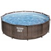 Бассейн каркасный Bestway "Steel Pro" Ротанг, размер 305х100 см