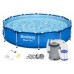 Круглый каркасный бассейн Bestway 366х76 (с фильтр-насосом) 56681
