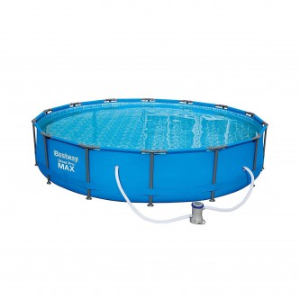 Каркасный бассейн Bestway Steel Pro Max 427х84см, 10220л, фил.-насос 2006л/ч