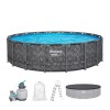 Каркасный бассейн Bestway APX 365 (круг) 5.49 х 1.32 м