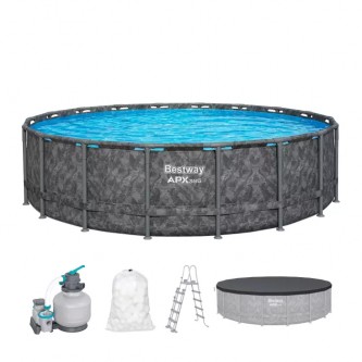 Каркасный бассейн Bestway APX 365 (круг) 5.49 х 1.32 м
