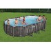 Каркасный бассейн 610х366х122 см Bestway Power Steel Wood style (комплект)