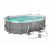 Каркасный бассейн Power Steel 305х200х84см, 3668л, фил.-насос 1249л/ч, попл.-дозатор