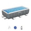 Бассейн каркасный Bestway, 404х201х100 см, Power Steel , фильтр-насос, лестница, 6478 л, ремкомплект