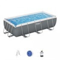 Бассейн каркасный Bestway, 404х201х100 см, Power Steel , фильтр-насос, лестница, 6478 л, ремкомплект