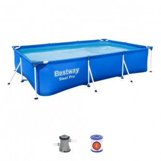 Каркасный бассейн Steel Pro 300х201х66см, 3300л, фил.-насос 1249л/ч