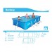 Каркасный прямоугольный бассейн Bestway Family Splash, 56424, 400х211х81 см + фильтр-насос в комплекте