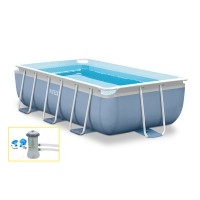 Бассейн Intex Prism Frame 300х175х80см (насос+лестница)