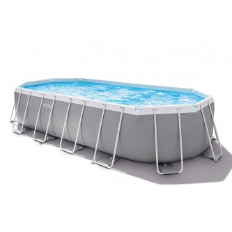 Каркасный бассейн INTEX овальный Prism Frame Oval 503х274x122 см (полный комплект)