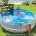 Бассейн каркасный со смотровым окном Intex Prism Frame Premium 427х107см (полный комплект)
