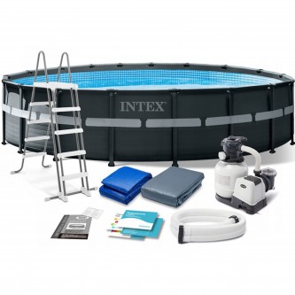 Каркасный бассейн Intex Ultra Frame XTR 549x132 см (полный комплект + песочный фильтр) 26330