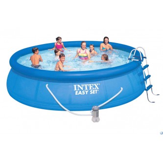 Бассейн с надувным кольцом Intex Easy Set  457х91 см