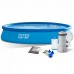 Бассейн бескаркасный с надувным кольцом Intex Easy Set 457x84