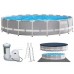 Бассейн Intex Prism Frame Pool 610х132см (полный комплект)