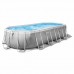 Каркасный бассейн INTEX овальный Prism Frame Oval 503х274x122 см (полный комплект)