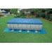 Каркасный бассейн Intex Ultra Frame Pool 549 х 274 x 132 см  ( арт. 28352) +  полный комплект с песочным фильтром