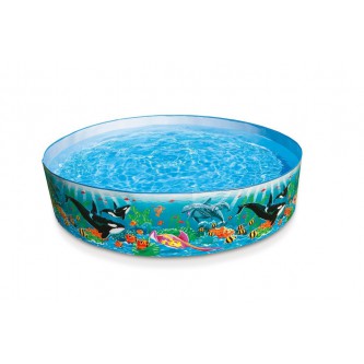 Бассейн жесткий INTEX "Коралловый риф", 244х46 см