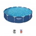 Бассейн каркасный BESTWAY Steel Pro с насосом, 396х84 см