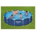 Бассейн каркасный BESTWAY Steel Pro с насосом, 396х84 см