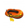 Лодка надувная Intex EXPLORER 200 SET, 2-местная, с ручным насосом и веслами, 185x94x41см
