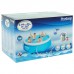 Бассейн с надувным кольцом 244х66 Bestway Fast Set + фильтр-насос 1250 л/час