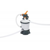 Песочный фильтр-насос Bestway 3028л/ч, резервуар для песка 8.5кг, фракция 0.45-0.85мм