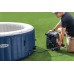 Надувное СПА‑джакузи Intex PureSpa Blue Bublle 180×66 см с подогревом 