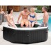 Надувной бассейн СПА PureSpa Jet and Bubble Massage Intex 28458 201x71 с двумя видами массажа 