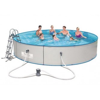 Стальной круглый бассейн 460х90 см Bestway Hydrium Splasher