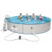 Стальной круглый бассейн 460х90 см Bestway Hydrium Splasher