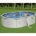Стальной овальный бассейн 500х360x120 см с песочным фильтром Bestway Hydrium (полный комплект со скиммером)
