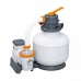 Стальной круглый бассейн 460х120 см Bestway Hydrium с песочным фильтром