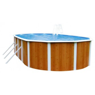 Морозоустойчивый бассейн Atlantic pool Esprit-Big размер 7,3х3,7х1,32 м Comfort овальный