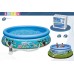 Бассейн с надувным кольцом Intex Easy Set Ocean Reef 305х76см + фильтр-насос