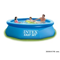 Бассейн с надувным бортом Intex easy Set 305x76