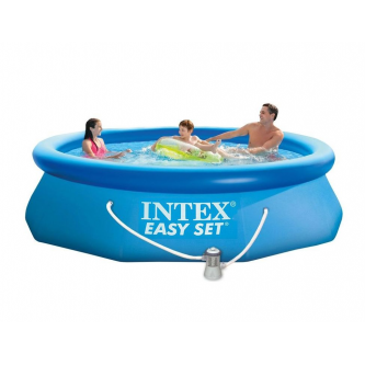Бассейн надувной Intex Easy Set 396 x 84 см + фильтр-насос 